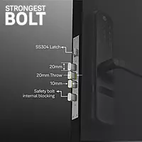 Yale Zuri (Black) Digital Smart Door Lock with Advanced Security