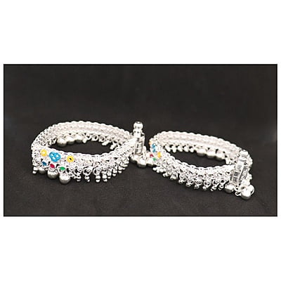 Silver Anklets for Baby (0 -1years) 10363