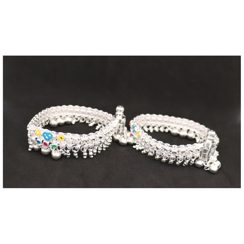 Silver Anklets for Baby (0 -1years) 10363