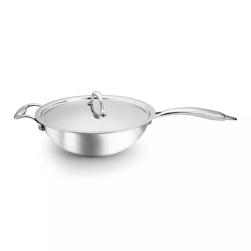 Signora Ware Artista Tri- Play Wok Pan With Lid 2800 ML (24 CM)