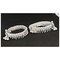 Silver Anklets for Baby (0 -1years) 10363