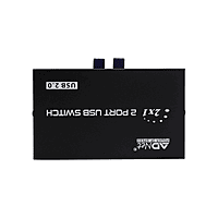 I-TEK 2-Port USB 2.0 Sharing Switch – USB Switcher | Share Devices Between Two Computers