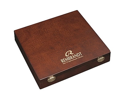 ROYAL TALENS REMBRANDT SOFT PASTEL SET, FULL PASTELS, SET OF 90 PORTRAIT COLORS IN WOODEN TRAVEL CASE ROYAL TALENS REMBRANDT SOFT PASTEL SET, FULL PASTELS, SET OF 90 PORTRAIT COLORS IN WOODEN TRAVEL CASE