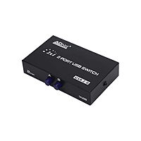 I-TEK 2-Port USB 2.0 Sharing Switch – USB Switcher | Share Devices Between Two Computers