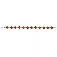 925 Silver Five Mukhi Rudraksha Bracelet for Men & Women – Adjustable Spiritual Bracelet