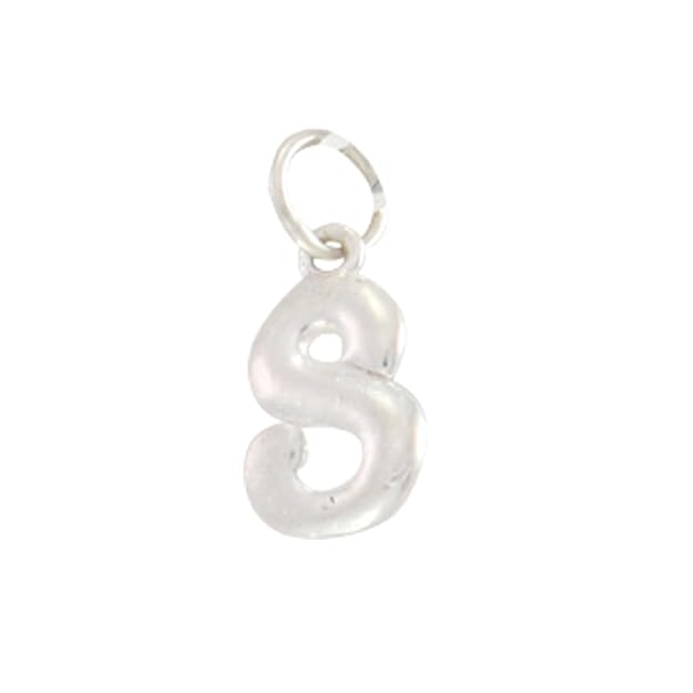 Silver S Pendant