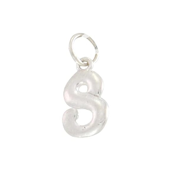 Silver S Pendant