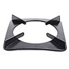 Black Powder Coated Rust Proof Pan Stand | Ordinary gas stove | Pack of 1