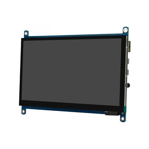 7inch QLED Quantum Dot Display, Capacitive Touch, 1024×600, G+G Toughened Glass Panel, Various Systems Support