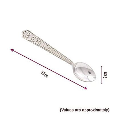 Silver Bowl, Spoon, Glass and Plate