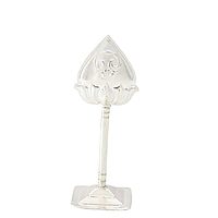 Silver Vel Symbol Stand Inspired by Lord Murugan