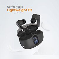 Just Corseca Stanley TWS Earbuds – Bluetooth 5.0 | 20H Playback | Touch Controls | Black & Grey