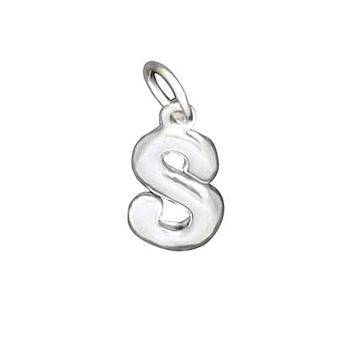 Silver S Pendant Silver S Pendant
