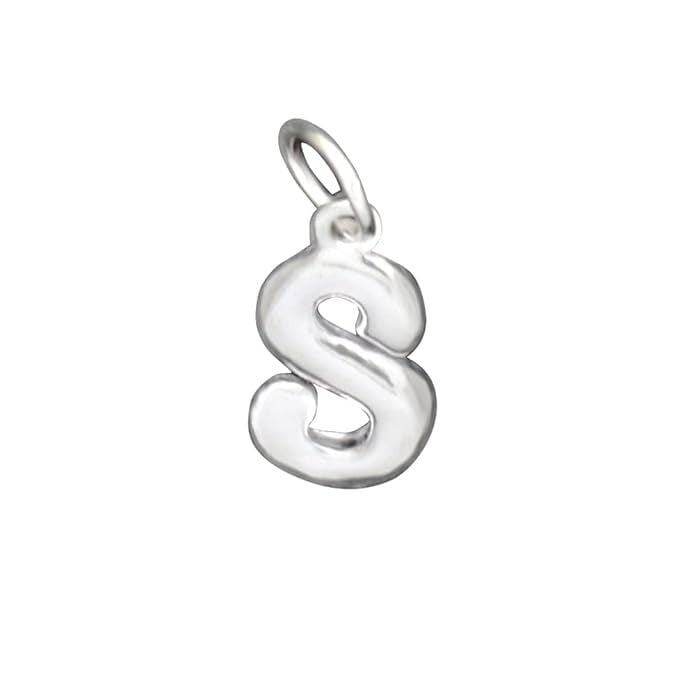 Silver S Pendant Silver S Pendant