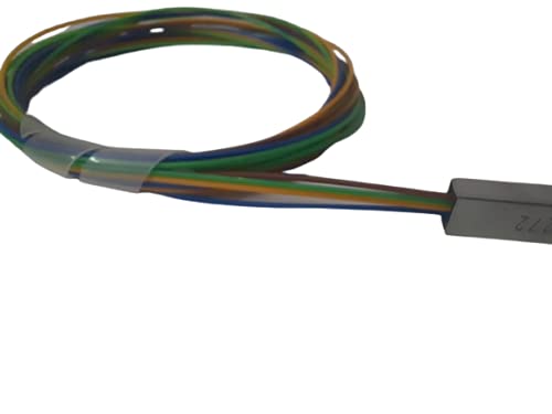 PLC 2x4 Bare Fiber Splitter,Mini Optic Steel Tube, Single Mode Without Connector for FTTH and CATV Networks PLC 2x4 Bare Fiber Splitter,Mini Optic Steel Tube, Single Mode Without Connector for FTTH and CATV Networks