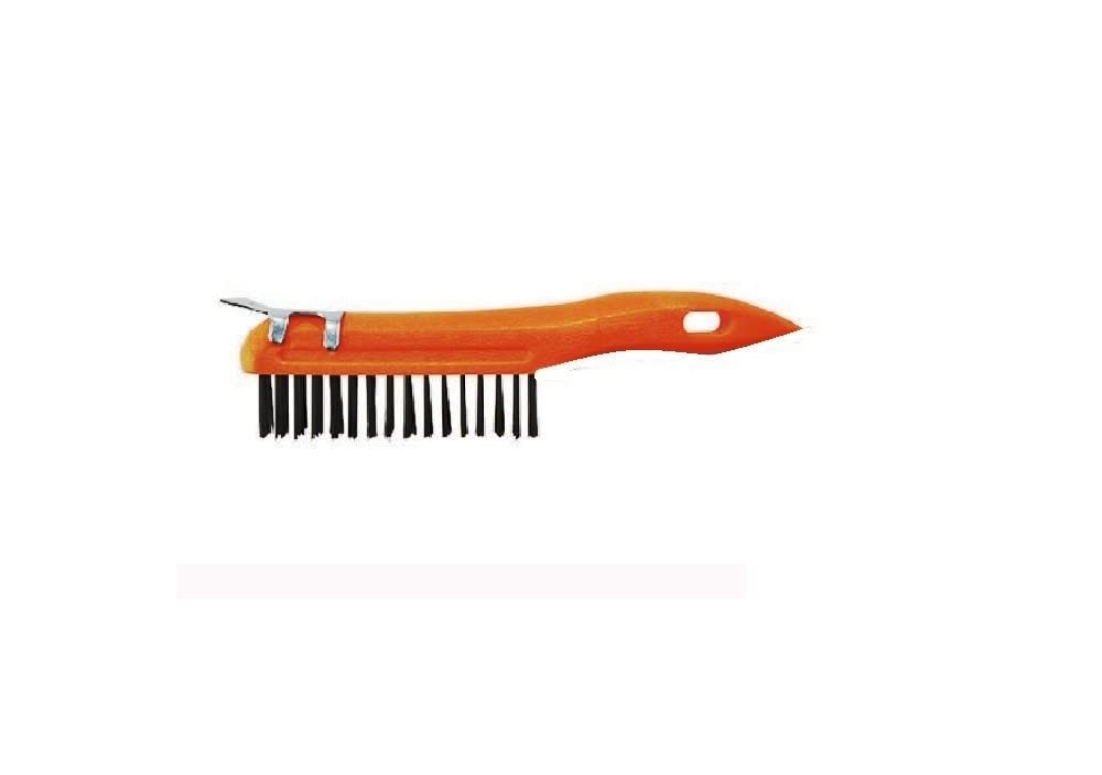 Jon Bhandari Steel Wire Brush With Scraper JB-B-024 Jon Bhandari Steel Wire Brush With Scraper JB-B-024