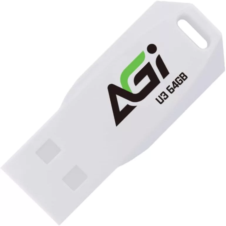 AGI USB External Memory, Portable UP138-64 GB-White