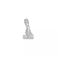 Silver Saibaba Pendent