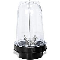 Bullet Mixer Juicer Jar (300ml & 500 ml) Black Universal 4-Teeth