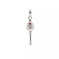 SRIMATHI JEWLLERS Silver Lord Murugan Vel Pendant 925