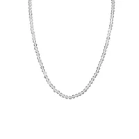 Sphatik Mala – Crystal Quartz Bead Prayer Necklace for Daily Wear & Pooja