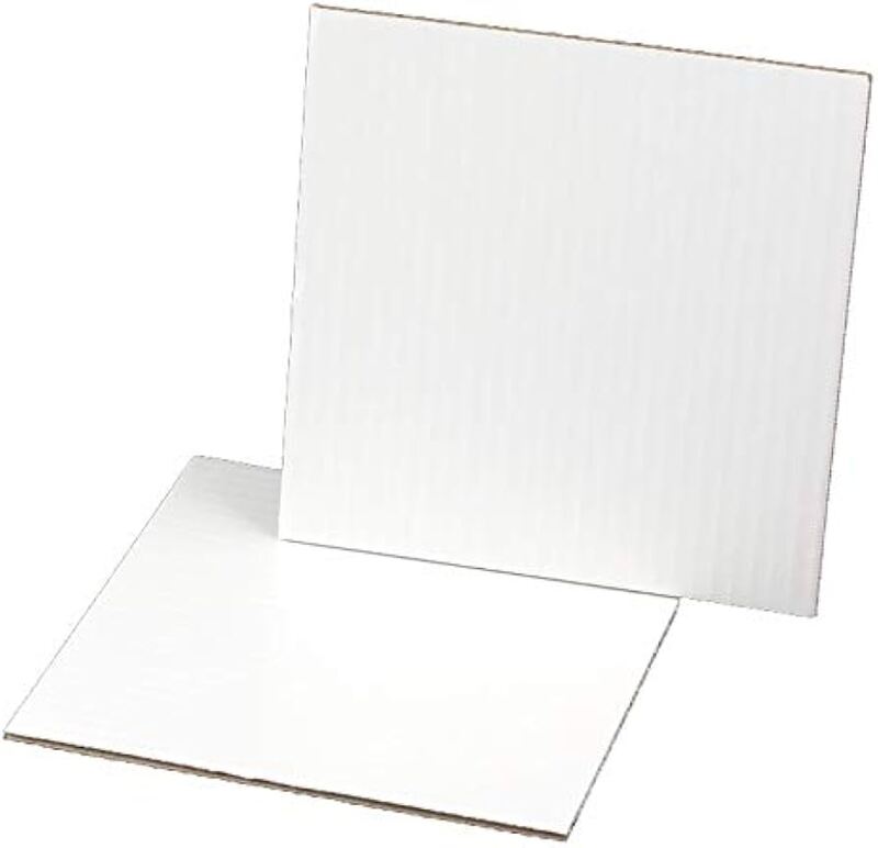 MDF base 12inch Square heavy white