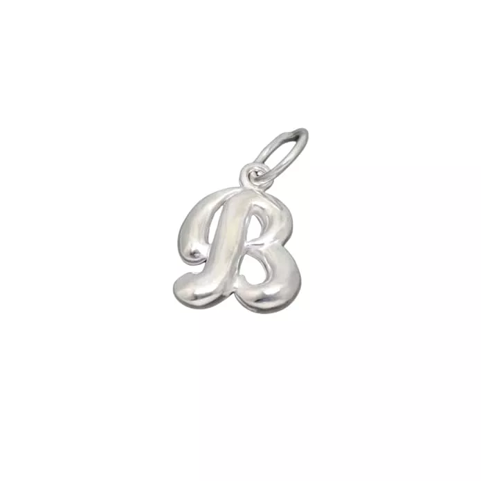 Silver B Pendant