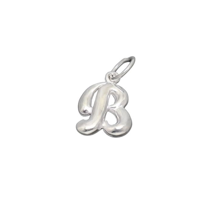 Silver B Pendant