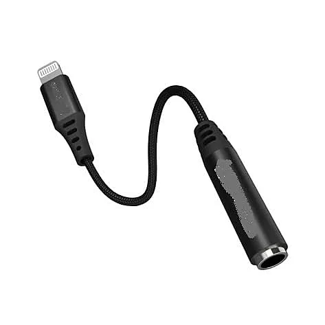 MaK World iKonnect 3 – Lightning To 3.5mm Aux Adapter For iPhone, High-Quality Audio