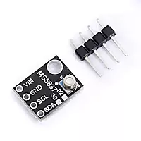 Teyleten Robot GY-MS5837-30BA High Precision Gas Liquid Waterproof Pressure Sensor Module I2C