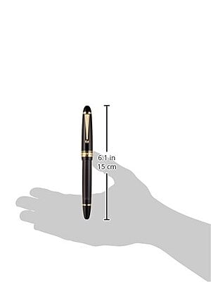 Pilot Custom 823 Fountain Pen, Broad Nib, Black