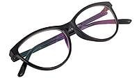 Female Large Cat Eye Spectacle Frame. Glossy Black Frame Female Large Cat Eye Spectacle Frame. Glossy Black Frame
