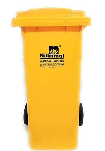 Nilkamal Plastic Manual-Lift Wheel Garbage Dustbin