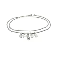 Sterling silver Gift set for Born Babies-(Anklet/Kolusu, Hip chain 2