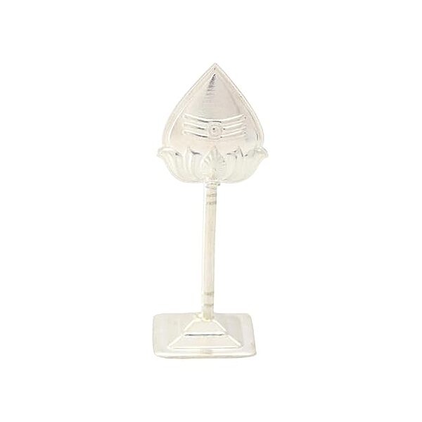 Silver Vel Symbol Stand Inspired by Lord Murugan