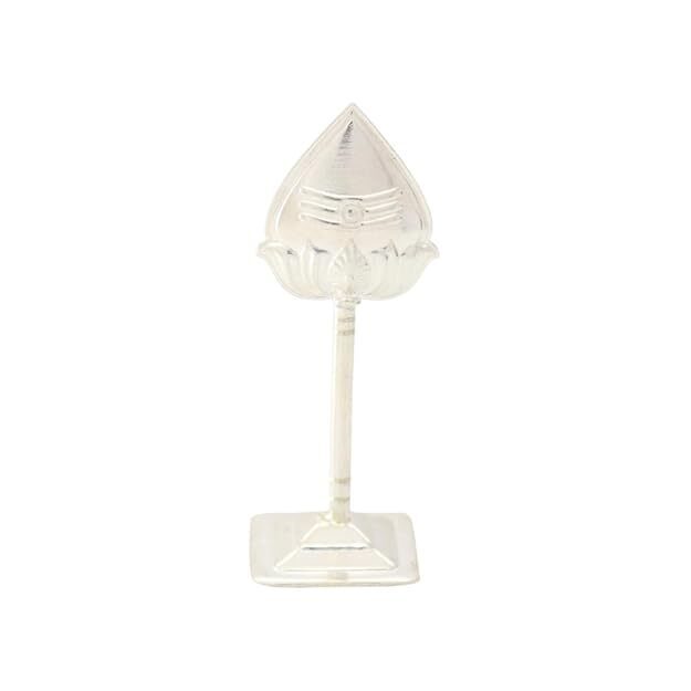 Silver Vel Symbol Stand Inspired by Lord Murugan