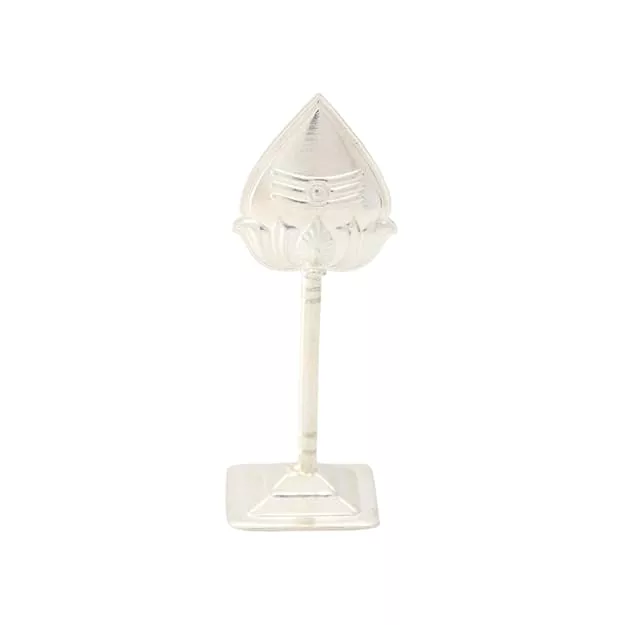 Silver Vel Symbol Stand Inspired by Lord Murugan