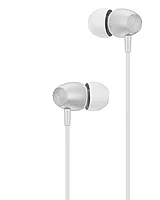 boAt BassHeads 55 Metallic Buds (White)