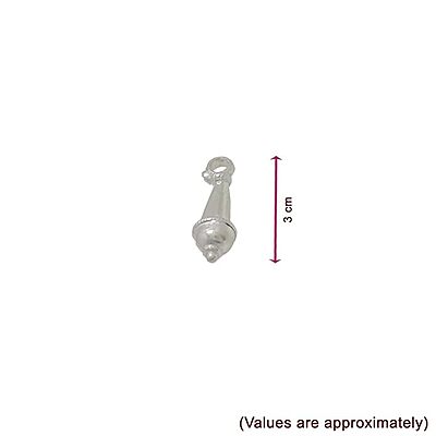 Silver Thambi thozhan Set (Hip Chain Pendants) for baby