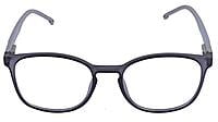 Soigné Unisex Large Square Spectacle Frames. Grey Color