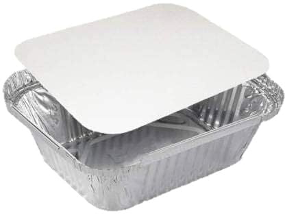 Aluminium Silver Foil Containe