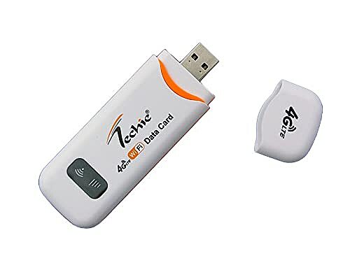 Techie 150Mbps 4G USB WiFi Modem Dongle offers high-speed internet on the go. Compact design, easy plug-and-play setup, supports multiple devices, perfect for travel and remote work.