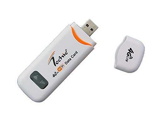 Techie 150Mbps 4G USB WiFi Modem Dongle offers high-speed internet on the go. Compact design, easy plug-and-play setup, supports multiple devices, perfect for travel and remote work.