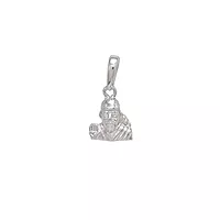 Silver Saibaba Pendent