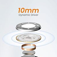 Just Corseca Stanley TWS Earbuds – Bluetooth 5.0 | 20H Playback | Touch Controls | Black & Grey