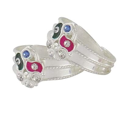 Toe Rings Silver (Leg Finger Rings/Metti) Toe Rings Silver (Leg Finger Rings/Metti)