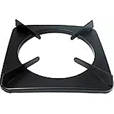Black Powder Coated Rust Proof Pan Stand | Ordinary gas stove | Pack of 1