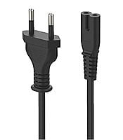 TECH-X 9 Feet 2-pin Power Cord Cable Wire TECH-X 9 Feet 2-pin Power Cord Cable Wire
