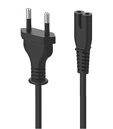 TECH-X 9 Feet 2-pin Power Cord Cable Wire TECH-X 9 Feet 2-pin Power Cord Cable Wire