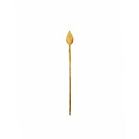 Brass Lord Murugan Vel with Seval Kodi